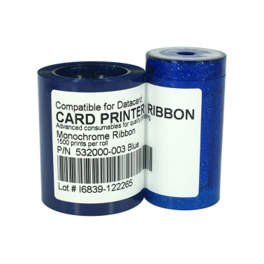New compatible ribbon for Datacard 532000-003 Blue - Click Image to Close